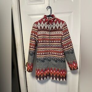 Altar'd State multicolored southwestern blazer jacket coat xs